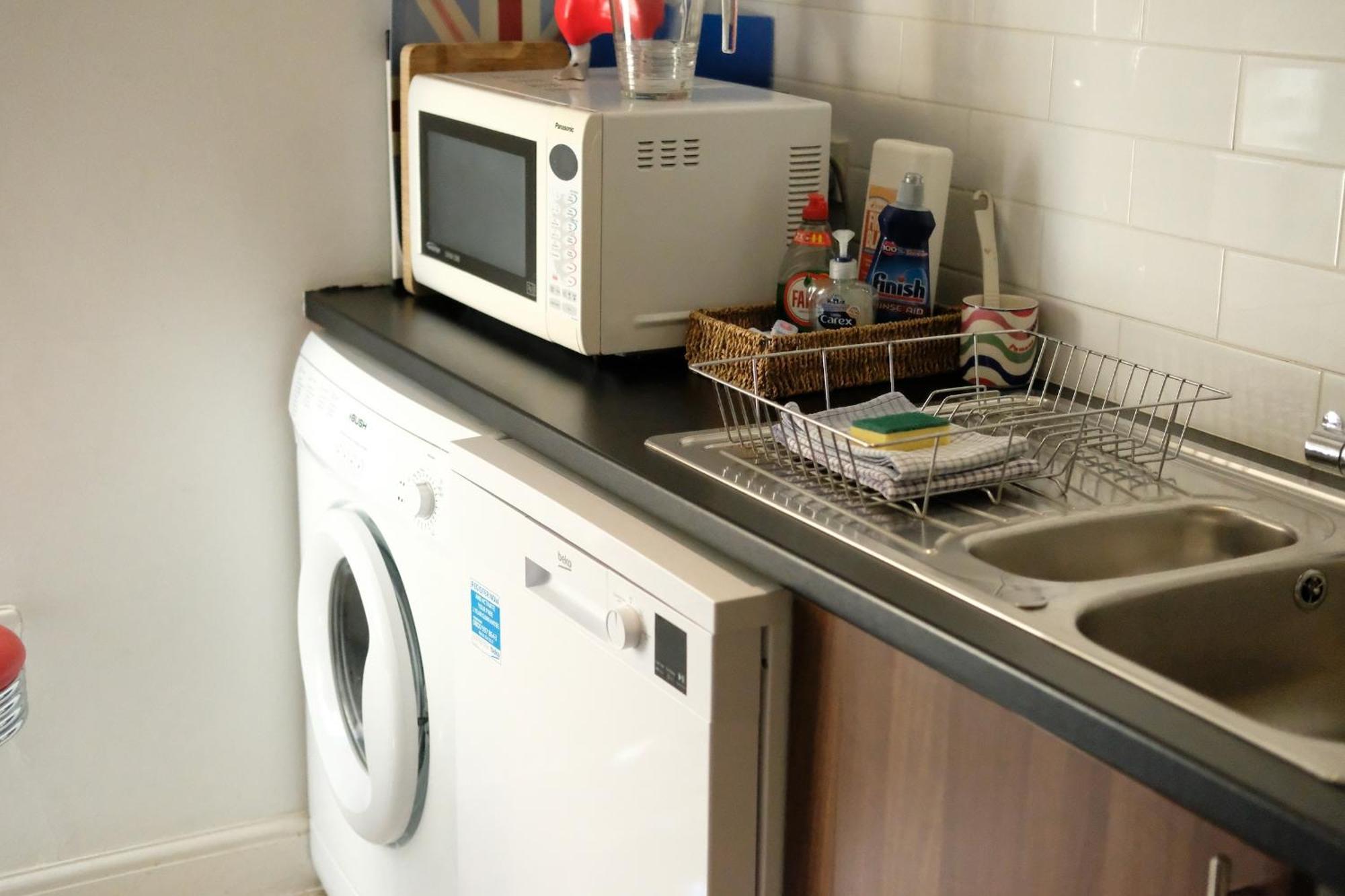 Spacious City Centre Apartment บาธ ภายนอก รูปภาพ